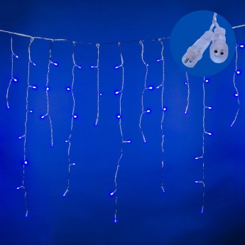 Бахрома светодиодная UNIEL ULD-B6007-200/STK BLUE IP44 со статическим свечением 6м соединяемая 200 светодиодов синий свет провод прозрачный Бахрома светодиодная UNIEL ULD-B6007-200/STK BLUE IP44 со статическим свечением 6м соединяемая 200 светодиодов синий свет провод прозрачный