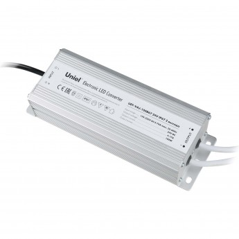 Блок питания для светодиодов UNIEL UET-VAJ-100B67 24V IP67 2 выхода Блок питания для светодиодов UNIEL UET-VAJ-100B67 24V IP67 2 выхода
