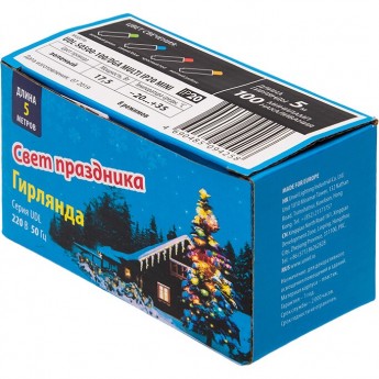Гирлянда Uniel UDL-S0500-100/DGA MULTI IP20 MINI Гирлянда Uniel UDL-S0500-100/DGA MULTI IP20 MINI