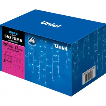Гирлянда UNIEL ULD-B3010-200/SWK BLUE IP67 Гирлянда UNIEL ULD-B3010-200/SWK BLUE IP67