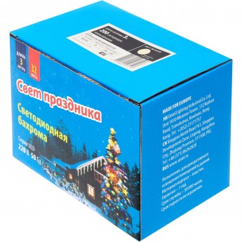 Гирлянда UNIEL ULD-C2030-240/TBK WARM WHITE IP67 Гирлянда UNIEL ULD-C2030-240/TBK WARM WHITE IP67