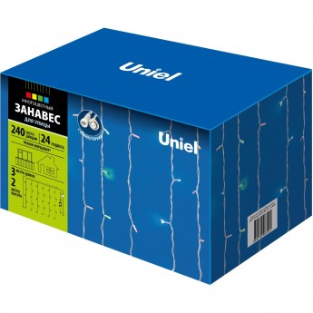 Гирлянда UNIEL ULD-C2030-240/TWK MULTI IP67 Гирлянда UNIEL ULD-C2030-240/TWK MULTI IP67