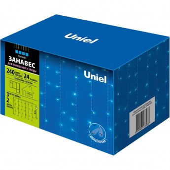 Гирлянда UNIEL ULD-C3020-240/STK BLUE IP44 Гирлянда UNIEL ULD-C3020-240/STK BLUE IP44