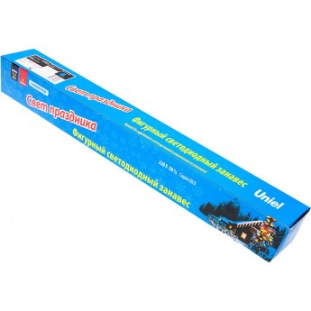 Гирлянда UNIEL ULD-E1505-336/DTK BLUE IP44 TWISTED METEOR Гирлянда UNIEL ULD-E1505-336/DTK BLUE IP44 TWISTED METEOR