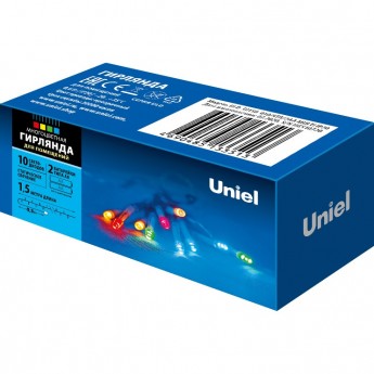 Гирлянда UNIEL ULD-S0150-010/STB/2AA MULTI IP20 Гирлянда UNIEL ULD-S0150-010/STB/2AA MULTI IP20