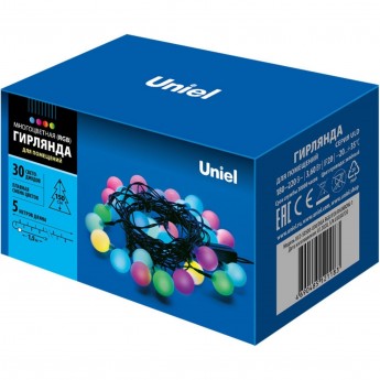 Гирлянда UNIEL ULD-S0500-030/DGA RGB IP20 RAINBOW-1 Гирлянда UNIEL ULD-S0500-030/DGA RGB IP20 RAINBOW-1