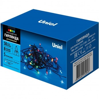 Гирлянда UNIEL ULD-S0500-050/DGA MULTI IP20 Гирлянда UNIEL ULD-S0500-050/DGA MULTI IP20