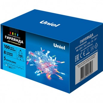 Гирлянда UNIEL ULD-S0500-100/DTA MULTI IP20 CRYSTAL Гирлянда UNIEL ULD-S0500-100/DTA MULTI IP20 CRYSTAL