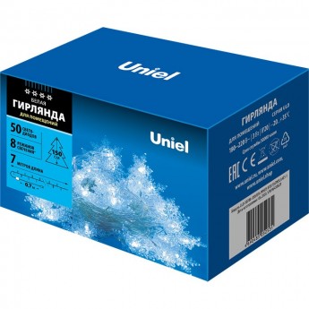 Гирлянда UNIEL ULD-S0700-050/DTA WHITE IP20 SNOWFLAKES-1 Гирлянда UNIEL ULD-S0700-050/DTA WHITE IP20 SNOWFLAKES-1