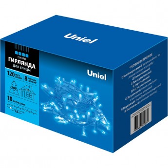 Гирлянда UNIEL ULD-S1000-120/DWA BLUE IP67 Гирлянда UNIEL ULD-S1000-120/DWA BLUE IP67