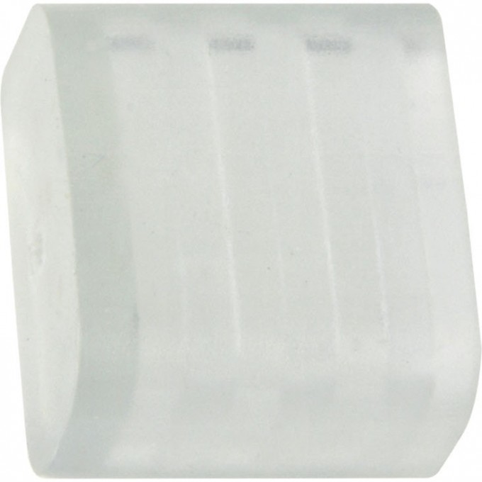 Изолирующий зажим (заглушка) UNIEL UCW-K10 CLEAR 005 POLYBAG для светодиодной ленты 3528, 10 мм, цвет прозрачный, 5 штук в пакете 10835