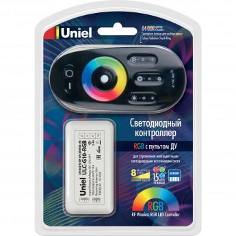 Контроллер UNIEL ULC-G10-RGB BLACK Контроллер UNIEL ULC-G10-RGB BLACK