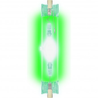 Лампа металлогалогенная UNIEL MH-DE-150/GREEN/R7s картон Лампа металлогалогенная UNIEL MH-DE-150/GREEN/R7s картон
