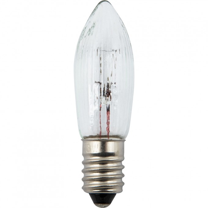 Лампа накаливания UNIEL IL-CT13-CL-03/E10/48V SET3 BLISTER для новогодней горки на 5 ламп UL-00010986