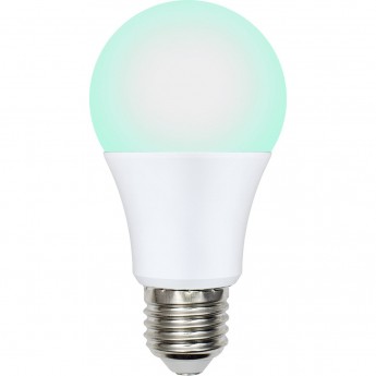 Лампа светодиодная UNIEL LED-A60-9W/SCBG/E27/FR/DIM IP65 PLO65WH Лампа светодиодная UNIEL LED-A60-9W/SCBG/E27/FR/DIM IP65 PLO65WH