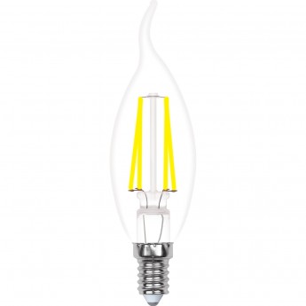 Лампа светодиодная UNIEL LED-CW35-5W/WW/E14/CL/MB GLM10TR картон Лампа светодиодная UNIEL LED-CW35-5W/WW/E14/CL/MB GLM10TR картон