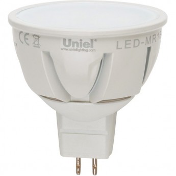 Лампа светодиодная UNIEL LED-JCDR-7W/WW/GU5.3/FR ALP01WH Лампа светодиодная UNIEL LED-JCDR-7W/WW/GU5.3/FR ALP01WH