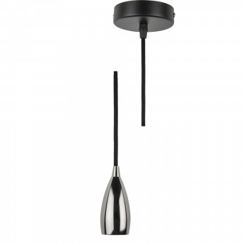 Патрон декоративный Techno с проводом 1м и креплением UNIEL DLC-T-S32/E27 TS/1M/BL PEARL BLACK Патрон декоративный Techno с проводом 1м и креплением UNIEL DLC-T-S32/E27 TS/1M/BL PEARL BLACK