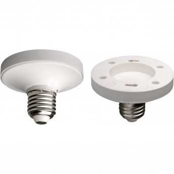 Переходник с цоколя UNIEL LH27-GX53 Переходник с цоколя UNIEL LH27-GX53