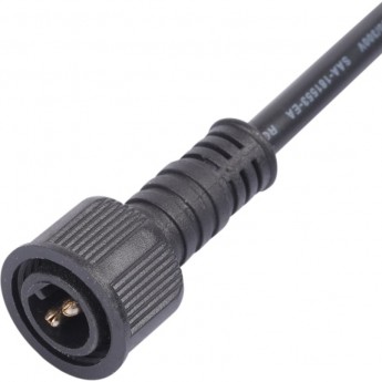 Провод UNIEL UCX-LD2/L52-0.25M/M7 DC24V BLACK 25см, для подключения линейных прожекторов 24V серии L52, L53 к блоку питания Провод UNIEL UCX-LD2/L52-0.25M/M7 DC24V BLACK 25см, для подключения линейных прожекторов 24V серии L52, L53 к блоку питания