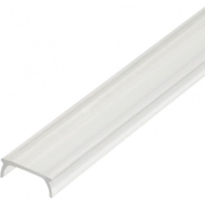 Прозрачный рассеиватель UNIEL UFE-R02 CLEAR 200 POLYBAG для алюминиевого профиля, пластик UL-00000607