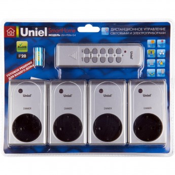 Пульт UNIEL USH-P006-G4-300W-25M SILVER Пульт UNIEL USH-P006-G4-300W-25M SILVER