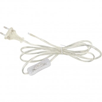 Сетевой шнур с вилкой и выключателем UNIEL UCX-C10/01A-170 CLEAR Сетевой шнур с вилкой и выключателем UNIEL UCX-C10/01A-170 CLEAR