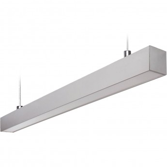 Светильник линейный светодиодный UNIEL ULO-K10D 52W/4000K/L125 IP65 SILVER подвесной Светильник линейный светодиодный UNIEL ULO-K10D 52W/4000K/L125 IP65 SILVER подвесной