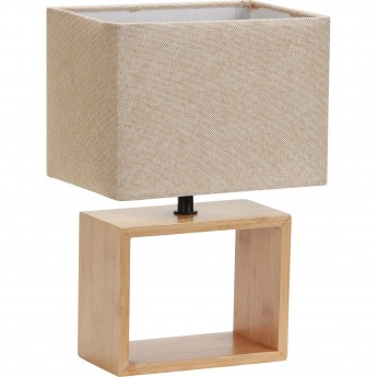 Светильник настольный UNIEL UML-B401 E27 LIGHT GREY/WOOD Светильник настольный UNIEL UML-B401 E27 LIGHT GREY/WOOD