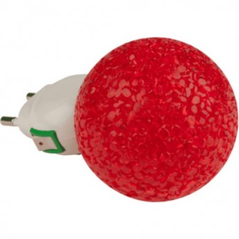 Светильник-ночник UNIEL DTL-309-Шар/RED/1LED/0,1W Светильник-ночник UNIEL DTL-309-Шар/RED/1LED/0,1W