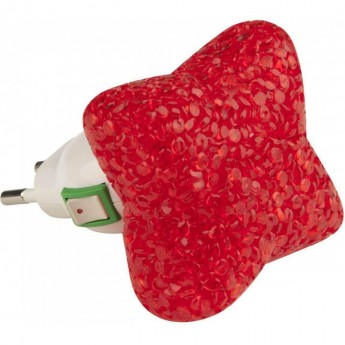 Светильник-ночник UNIEL DTL-309-Звездочка/RED/1LED/0,1W Светильник-ночник UNIEL DTL-309-Звездочка/RED/1LED/0,1W