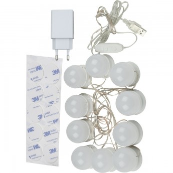 Светильник UNIEL ULM-F50-8W/SW/10/DIM IP20 WHITE Светильник UNIEL ULM-F50-8W/SW/10/DIM IP20 WHITE