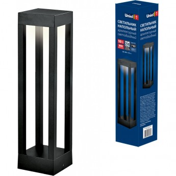 Светильник UNIEL ULU-T06A-10W/3000K IP65 BLACK Светильник UNIEL ULU-T06A-10W/3000K IP65 BLACK