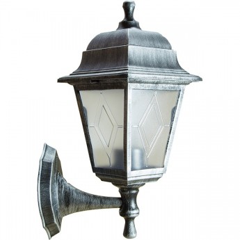 Светильник UNIEL UUL-A01S 60W/E27 IP44 BLACK SILVER Светильник UNIEL UUL-A01S 60W/E27 IP44 BLACK SILVER