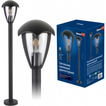 Светильник UNIEL UUL-T80A 60W/E27 IP54 BLACK Светильник UNIEL UUL-T80A 60W/E27 IP54 BLACK