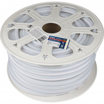 Светодиодная лента UNIEL ULS-N21-2835-120LED/m-8mm-IP67-220V-8W/m-50M-WW бобина Светодиодная лента UNIEL ULS-N21-2835-120LED/m-8mm-IP67-220V-8W/m-50M-WW бобина
