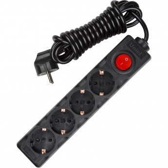 Удлинитель UNIEL S-GCD4-3B BLACK Удлинитель UNIEL S-GCD4-3B BLACK
